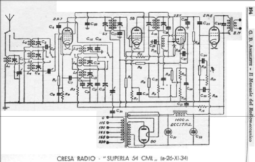 54CML; Superla - Cresa; (ID = 2445492) Radio