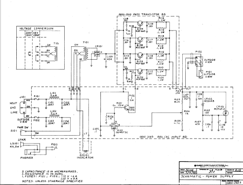 Cubic PSU-5C; Swan Electronics, (ID = 813482) Fuente-Al