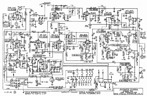 Single Sideband Transceiver SW-175; Swan Electronics, (ID = 2729972) Amat TRX