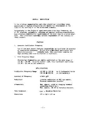 Test Oscillator SWO-300; Sydimport; Alvsjö (ID = 2997919) Equipment