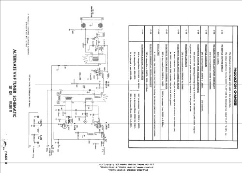 21C403 Series Ch= 1-532-2; Sylvania Hygrade, (ID = 2370329) Television