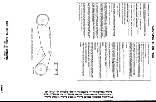 21C501 Ch= 1-533-3; Sylvania Hygrade, (ID = 1866884) Televisore