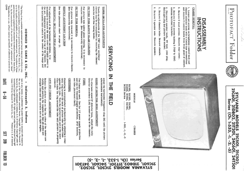 24T301 Ch= 1-533-1; Sylvania Hygrade, (ID = 2271047) Televisión