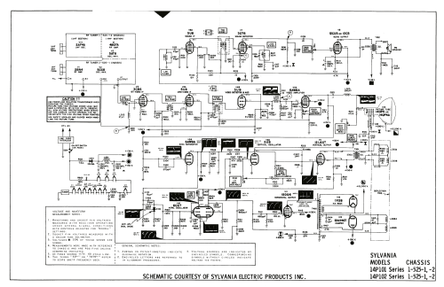 Ch= 14P102 Series 1-525-2; Sylvania Hygrade, (ID = 2022141) Télévision