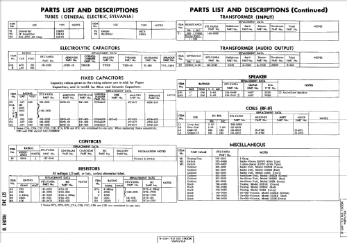 1102 Ch=1-607-4; Sylvania Hygrade, (ID = 541826) Radio