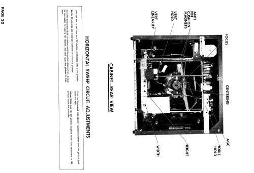 21C519 Series Ch= 1-542-2; Sylvania Hygrade, (ID = 928045) Televisore