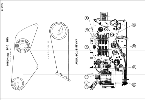 21C524 Series Ch= 1-542-3; Sylvania Hygrade, (ID = 928061) Television