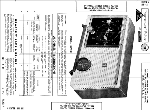 Panelescent Dial 2207BL ; Sylvania Hygrade, (ID = 543973) Radio