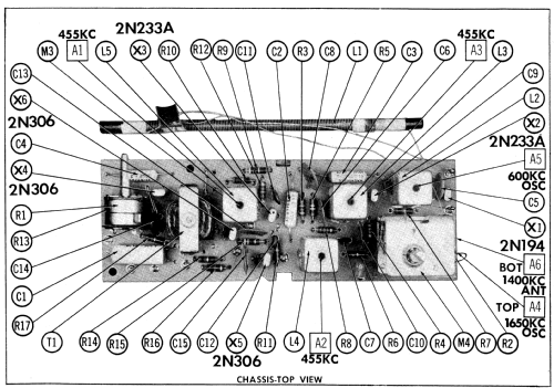 T6 Six Transistor 3204YE ; Sylvania Hygrade, (ID = 784048) Radio