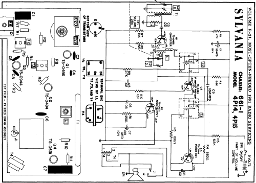 All Transistor 4P15 ; Sylvania Hygrade, (ID = 147423) Radio