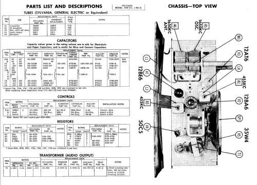 513GR Ch= 1-601-2; Sylvania Hygrade, (ID = 581585) Radio