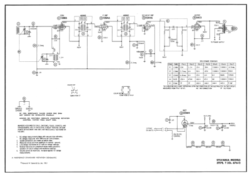 5T17E Ch= 676-1; Sylvania Hygrade, (ID = 742371) Radio