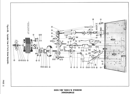 BR-1200; Symphonic Radio & (ID = 2447334) Sonido-V