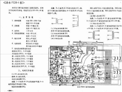 Fenshui 汾水 FS28-1; Taiyuan No.2 太原无... (ID = 779207) Radio