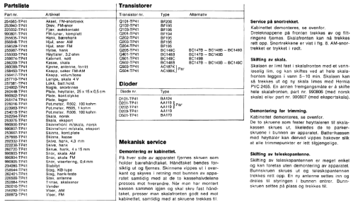 Portable TP 41; Tandberg Radio; Oslo (ID = 1251198) Radio