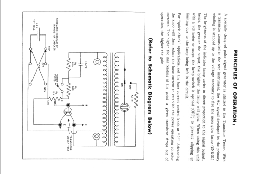 Micronta Dynamic Transistor Checker 22-024; Radio Shack Tandy, (ID = 1244971) Equipment