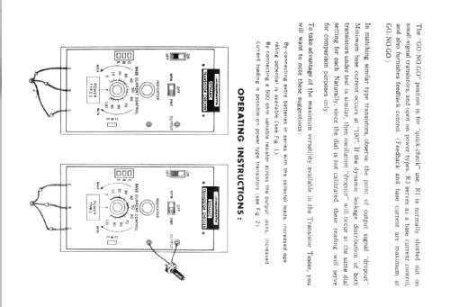 Micronta Dynamic Transistor Checker 22-024; Radio Shack Tandy, (ID = 1244974) Equipment