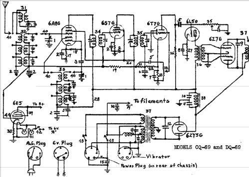 CQ-69 ; Tatro, L. Products, (ID = 512175) Radio