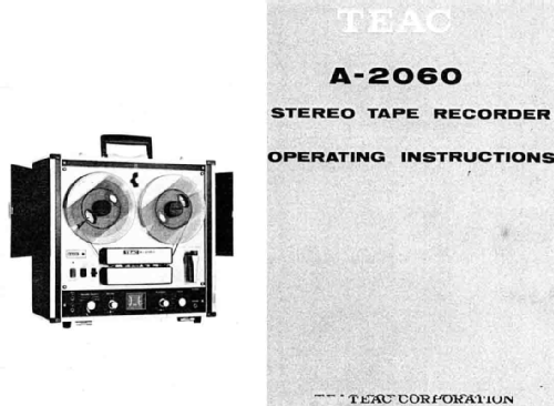 A-2060; TEAC; Tokyo (ID = 1090372) Sonido-V
