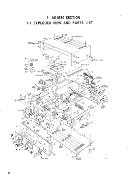 AS-M50; TEAC; Tokyo (ID = 3001513) Ampl/Mixer