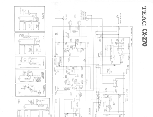 CX-270; TEAC; Tokyo (ID = 447107) R-Player