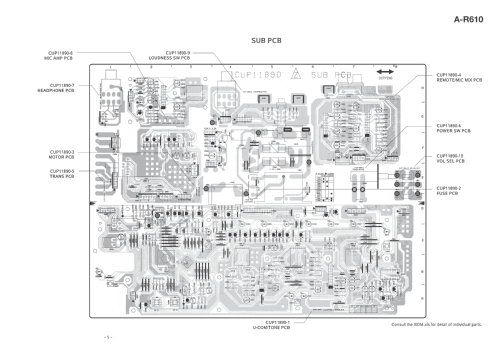 Integrated Stereo Amplifier A-R610; TEAC; Tokyo (ID = 1917084) Ampl/Mixer