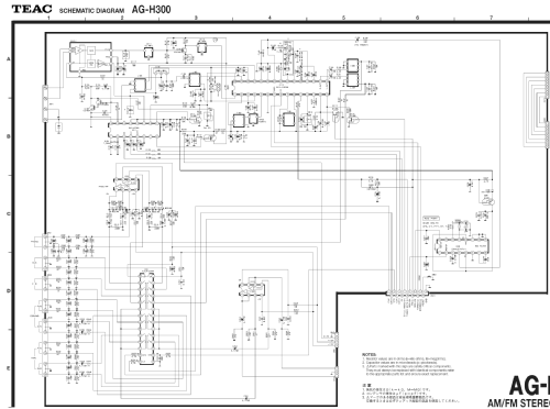 AM/FM Stereo Receiver AG-H300; TEAC; Tokyo (ID = 2538415) Radio