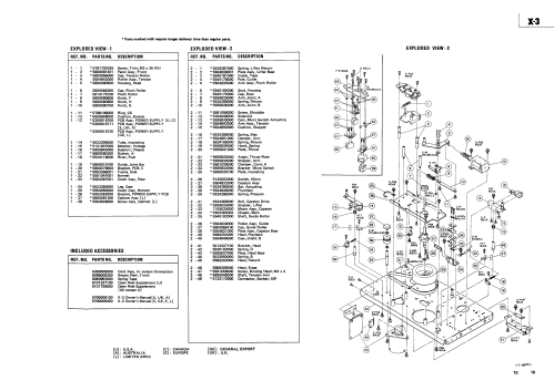 X-3; TEAC; Tokyo (ID = 3149473) Enrég.-R