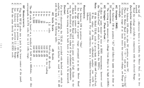 RMSV-Meter TE-65; Tech Instruments Co. (ID = 466886) Ausrüstung