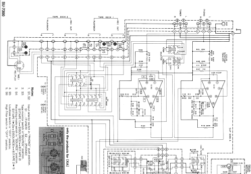 Integrated Stereo Amplifier SU-7300 ; Technics brand (ID = 667639) Ampl/Mixer