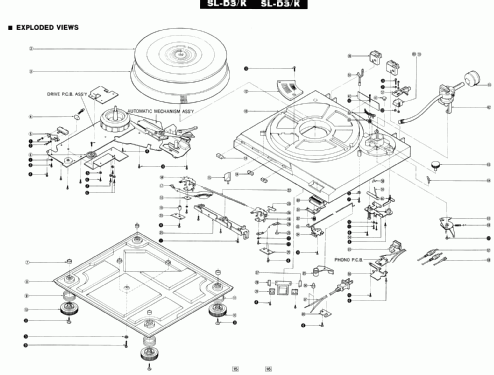 SL-D3; Technics brand (ID = 943507) R-Player