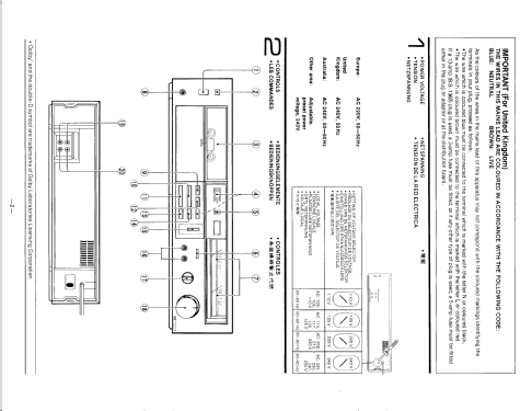 Stereo Cassette Deck RS-M206; Technics brand (ID = 1731138) R-Player