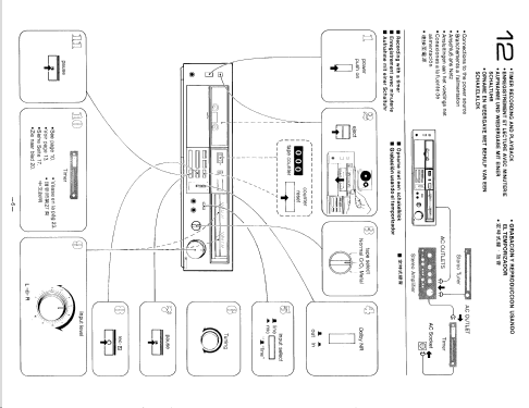 Stereo Cassette Deck RS-M206; Technics brand (ID = 1731142) R-Player