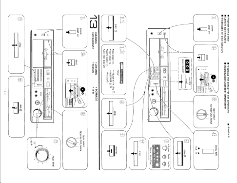 Stereo Cassette Deck RS-M206; Technics brand (ID = 1731143) R-Player