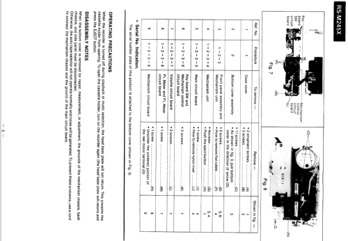 Stereo Cassette Deck RS-M245X; Technics brand (ID = 1029857) Reg-Riprod