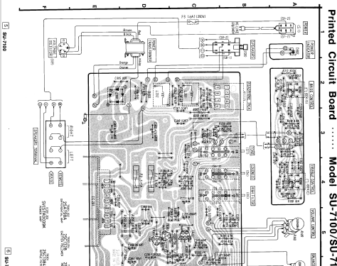 Stereo Integrated Amplifier SU-7100; Technics brand (ID = 1763023) Ampl/Mixer