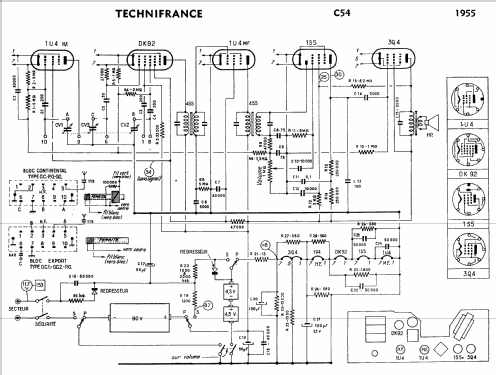 C54; Technifrance; (ID = 276672) Radio