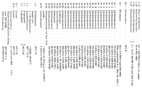 Favorit U6/12GW; Technisch- (ID = 97343) Radio