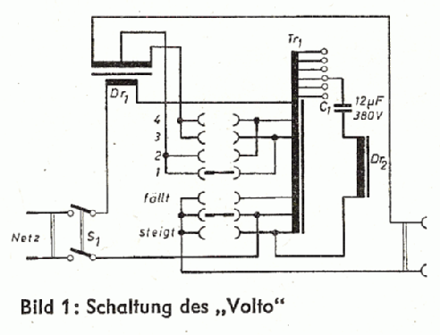 Spannungsgleichhalter Volto ; Technisch- (ID = 1374654) A-courant