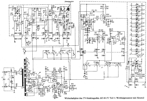 TV-Selektograf SO86F1; Technisch- (ID = 1516817) Equipment