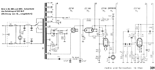 TV-Selektograf SO 86 F; Technisch- (ID = 2311293) Equipment