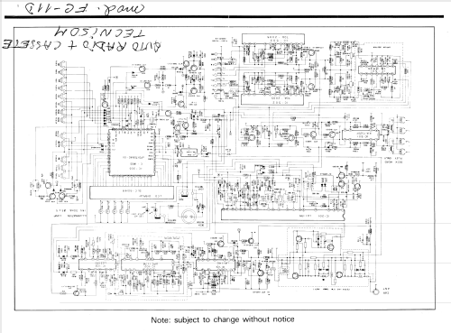 FC11D; Tecnison; Prior (ID = 1644618) Car Radio