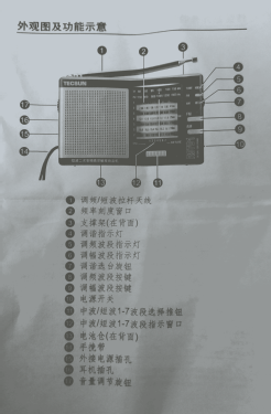 Dual Conversion Portable AM/FM/SW Radio Receiver R-9701; Tecsun 德生通用电器... (ID = 2702865) Bluetooth