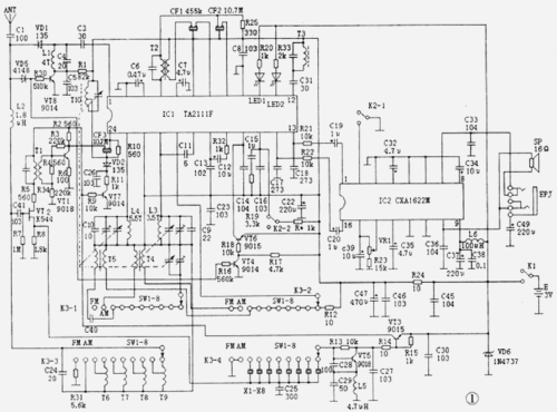 Short Wave Dual Conversion R-9710; Tecsun 德生通用电器... (ID = 2678354) Radio