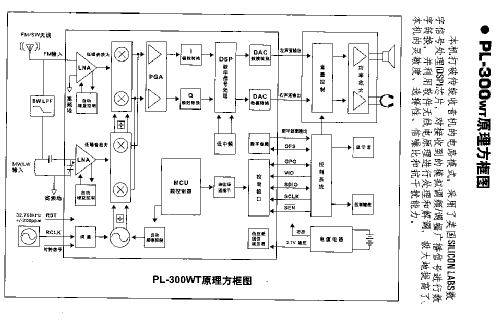 PL-300WT; Tecsun 德生通用电器... (ID = 798837) Radio