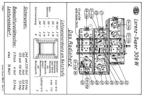 Tefadyn 308W; Tefag; Telephon (ID = 106379) Radio