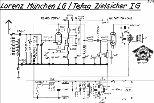 Zielsicher I G ; Tefag; Telephon (ID = 1094644) Radio