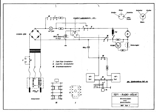 Batteriekoffer 3801; Tefi-Apparatebau; (ID = 634750) Radio