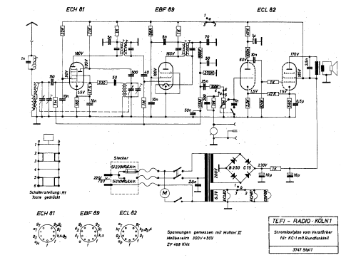 Koffer-Tefifon U KC1/Ko-U; Tefi-Apparatebau; (ID = 27770) Radio