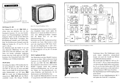 Roma SL461; Tefi-Apparatebau; (ID = 2117305) TV Radio